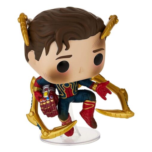 Avengers: Endgame Pop! Movies Vinile Figura Unmasked Spider-man 9 Cm Funko