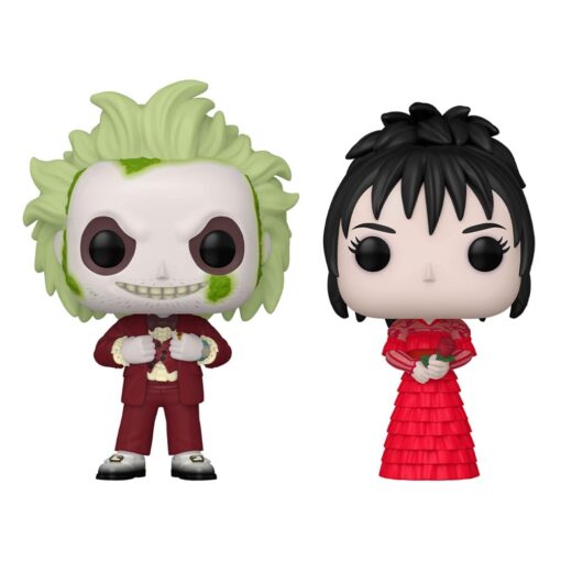 Beetlejuice 2 Pop! Animation Vinile Figures 2-pack Beetlejuice & Lydia Deetz 9 Cm Funko