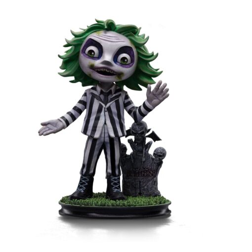 Beetlejuice MiniCo Statua Beetlejuice 14 Cm Iron Studios
