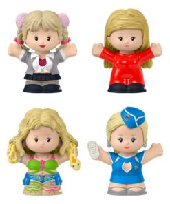 Britney Spears Fisher-price Little People Da Collezionemini Figures 4-pack 7 Cm Mattel