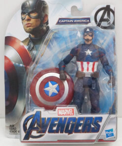 Captain America Man Avengers Marvel Action Figure 15 cm Hasbro (Spedito in 24 ore)