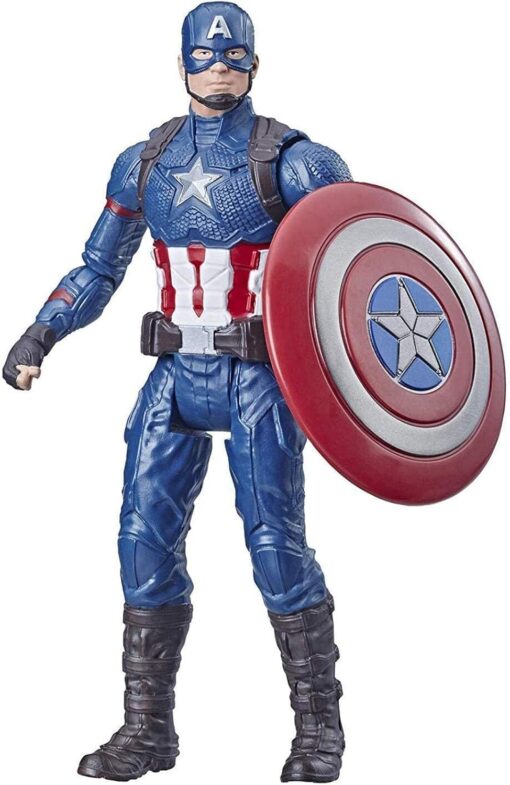 Captain America Man Avengers Marvel Action Figure 15 cm Hasbro (Spedito in 24 ore) - immagine 2