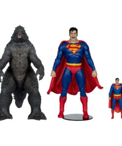DC Justice League Monsterverse DC Multiverse Action Figures 2-Pack Superman Vs. Godzilla 30 Cm McFarlane Toys