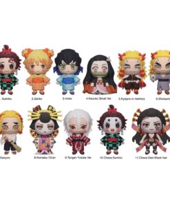 Demon Slayer: Kimetsu No Yaiba 3d Pvc Bag Clips Series 5  Con Figure Int.