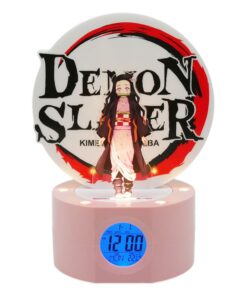 Demon Slayer: Kimetsu No Yaiba Sveglia Con Light Nezuko 21 Cm Teknofun