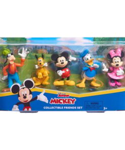 Disney Mickey Mouse Collectible Friends Set 5 Mini Figures 7.5 Cm Just Play