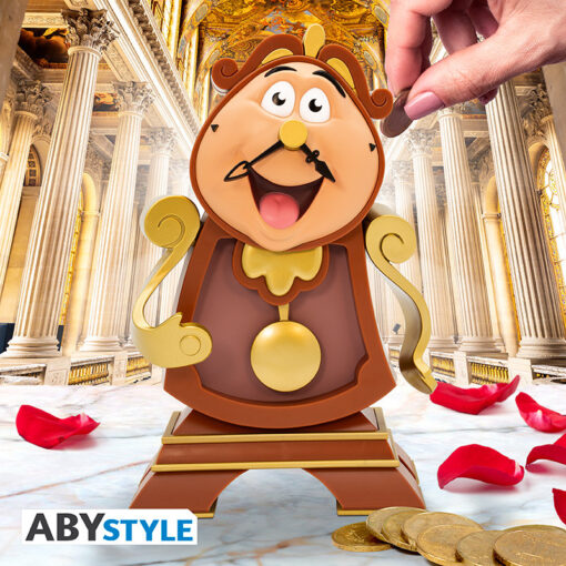 Disney - Salvadanaio - La Bella E La Bestia - Cogsworth