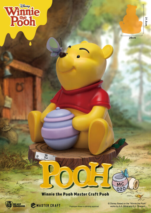 Disney Statua Master Craft Winnie The Pooh 31 Cm Beast Kingdom
