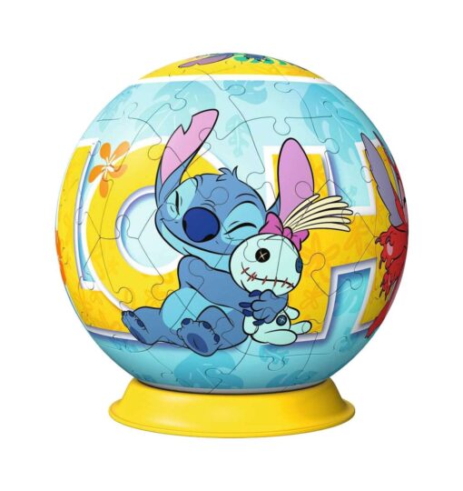 Disney Stitch 3d Puzzle Ball Stitch (73 Pezzi) Ravensburger