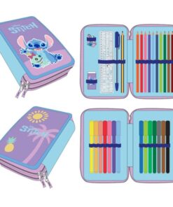 Disney Stitch Double Astuccio Cerdà