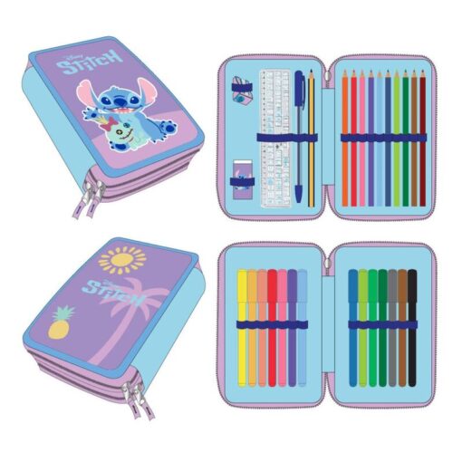 Disney Stitch Double Astuccio Cerdà
