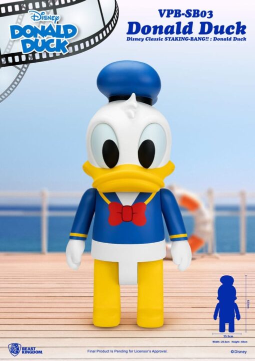 Disney Syaing Bang Vinile Bank Mickey E Friends Donald Duck 53 Cm Beast Kingdom Toys
