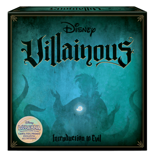 Disney Villainous Introduction To Evil CON Carta Promo Lorcana [ITA] Ravensburger
