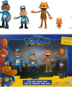 Dogman pack 5 figures 6cm Jakks Pacific