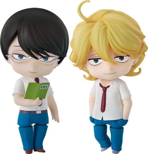 Doukyusei Nendoroids Action Figures 2-Pack Rihito Sajo & Hikaru Kusakabe 10 Cm Orange Rouge