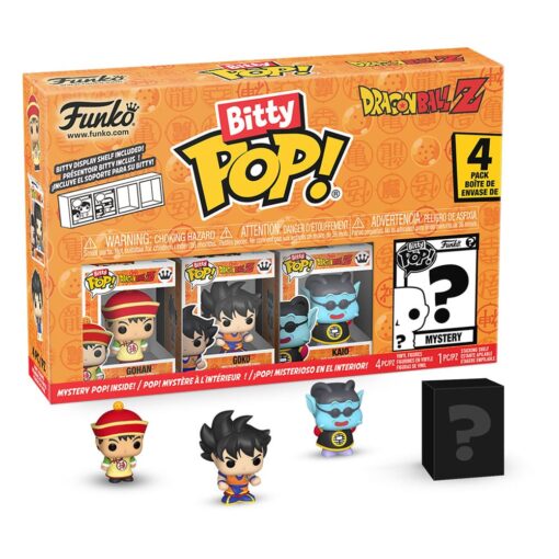 Dragon Ball Bitty Pop! Vinile Figura 4-Pack Serie 1 2