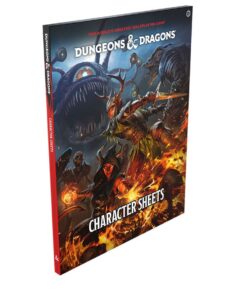 Dungeons & Dragons Rpg Character Fogli 2024 English Wizards Of The Coast