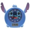 English Disney Stitch Storytelling Educational Clock E Lights Lexibook