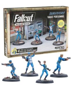 Fallout Wasteland Warfare Survivors Vault Personnel Inglese Espansione