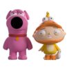 Family Guy Vinile Figures 2-pack Stewie & Brian Trick-or-treating 10 Cm Youtooz