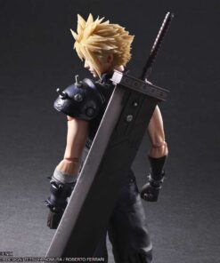 Ff 7 Rebirth Cloud Strife Pak Af Action Figura Square Enix