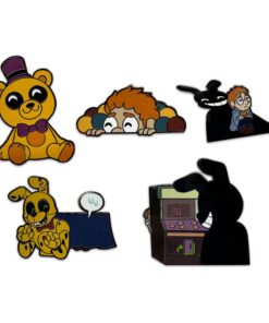 Five Nights At Freddy's Enamel Pins Set Into The Pit 3 Cm (6) Youtooz