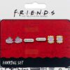 Friends Dangle Orecchini 3 Pack (silver Plated) Carat Shop