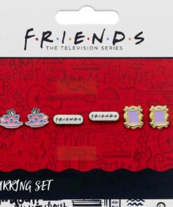 Friends Dangle Orecchini 3 Pack (silver Plated) Carat Shop