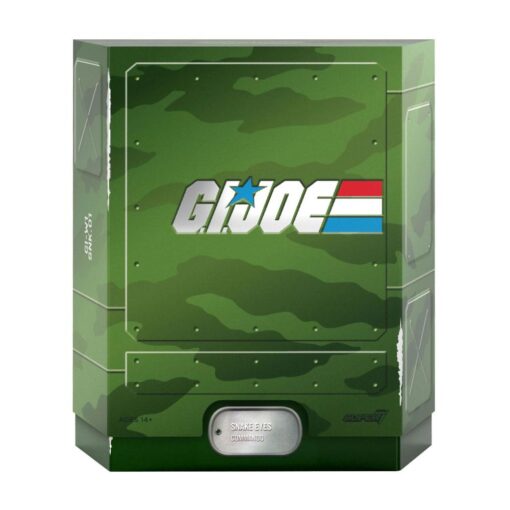 G.i. Joe Ultimates Action Figura Snake Eyes (real American Hero) 18 Cm Super7 (Spedito in 24 ore) - immagine 4