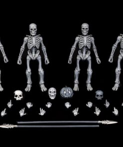 Graveyard Skeletons  Actionfigures 4-Pack Graveyard Skeletons Four Horsemen Toy Design