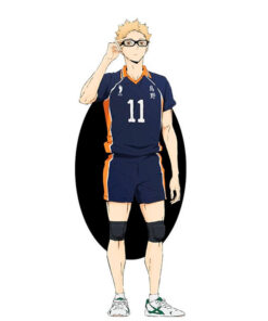 Haikyu!! Battle At The Garbage Dump 2 Kei Tsukishima Ichibansho Figura 20cm Banpresto