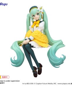 Hatsune Miku Noodle Stopper Pvc Statua Flower Fairy Lily White Ver. 14 Cm Furyu