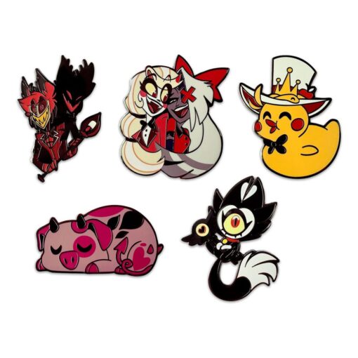 Hazbin Hotel Enamel Pins Set 5 Cm (6) Youtooz