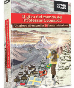 HIDDEN GAMES - IL GIRO DEL MONDO DEL PROFESSOR LEONARDO GIOCHI DA TAVOLO - GIOCHI DA TAVOLO/SOCIETA'