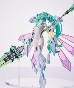Hyperdimension Neptunia Pvc Statua 1/7 Green Heart 27 Cm Ami Ami