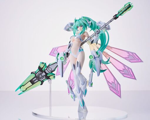 Hyperdimension Neptunia Pvc Statua 1/7 Green Heart 27 Cm Ami Ami