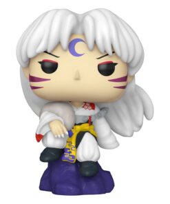 Inuyasha Pop! Plus Animation Vinile Figura Sesshomaru (sitting) 9 Cm Funko
