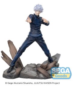 Jujutsu Kaisen Hidden Inventory/premature Death Luminasta Pvc Statua Satoru Gojo Fierce Battle 18 Cm Sega