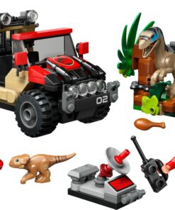 LEGO JURASSIC WORLD 76972 - FUGA DAL RAPTOR SUL FUORISTRADA