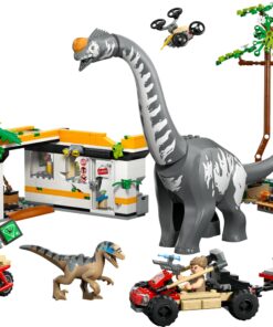 LEGO JURASSIC WORLD 76973 - ALLA RICERCA DEL RAPTOR E DEL TITANOSAURO