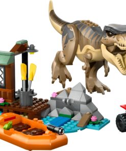 LEGO JURASSIC WORLD 76975 - FUGA SUL FIUME DAL T. REX