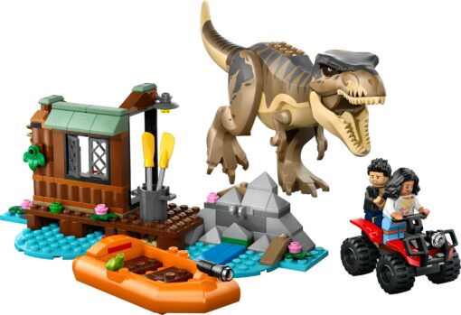 LEGO JURASSIC WORLD 76975 - FUGA SUL FIUME DAL T. REX