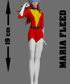 Maria Fleed 1:10 Vinile Figura Statua Move The Game