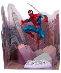 Marvel Collection Pvc Statua 1/10 Spider-man (the Amazing Spiderman -1) 17 Cm Mcfarlane Toys