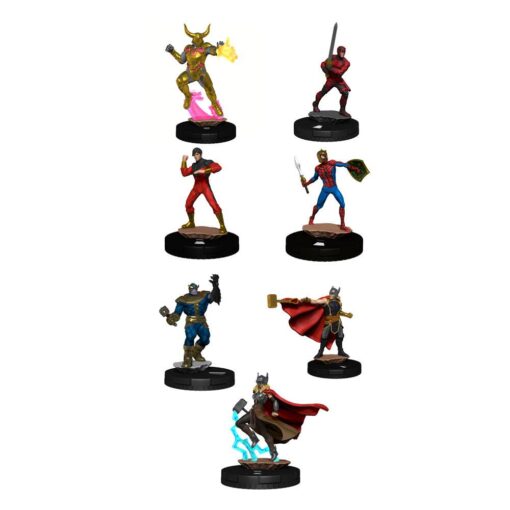 Marvel Heroclix: Avengers War Of The Realms Booster Brick (10) Wizkids