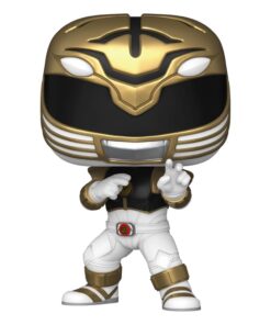 Mighty Morphin Power Rangers: The Movie Pop! Movies Vinile Figures White Ranger 9 Cm Funko