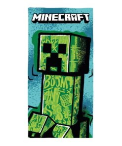 Minecraft Asciugamano Premium Creeper 70 X 140 Cm Cerdá