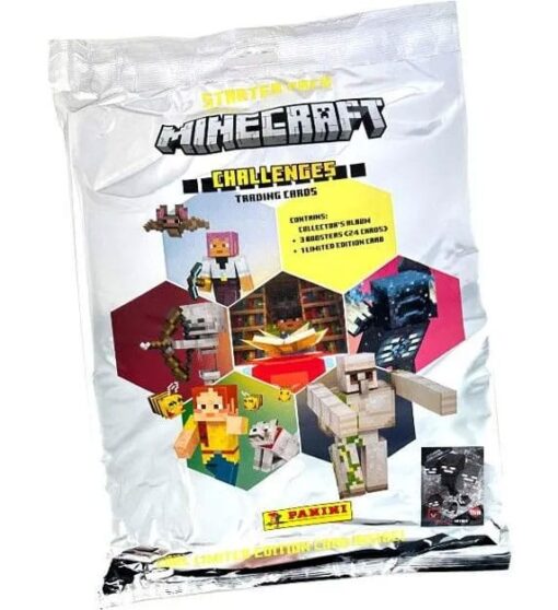 Minecraft - Challenges Trading Cards Starter Pack *German Version* Panini