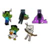 Minecraft Enamel Pins Set -2 5 Cm (6) Youtooz
