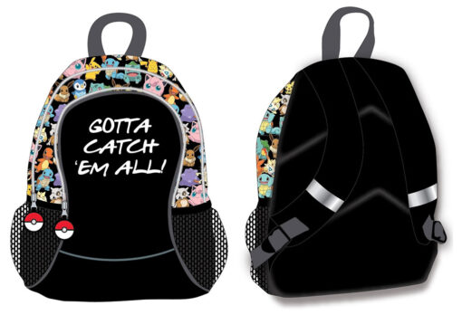 MINI ZAINO POKEMON GOTTA CATCH 'EM ALL POKEBALL POKEMON - ACCESSORI